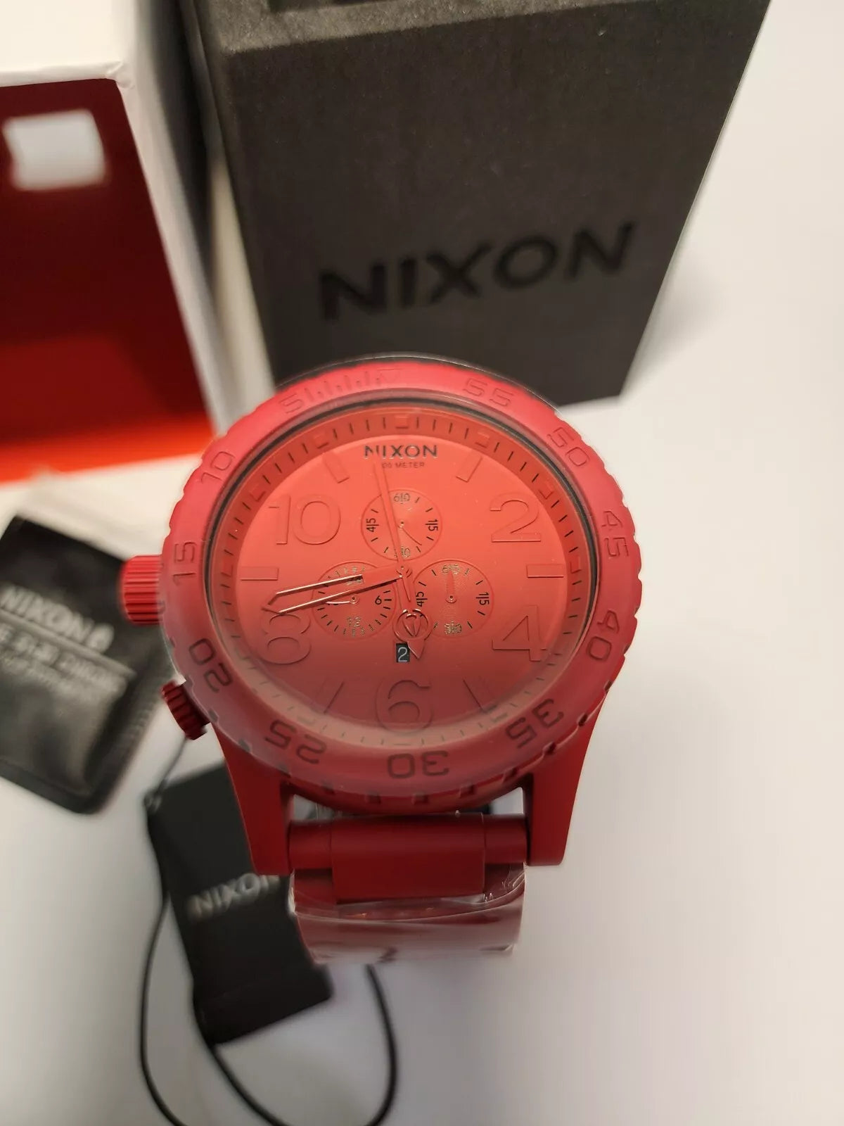 NIXON 51 30 Chrono All Red Men s Watch A083 191 00 iFrames