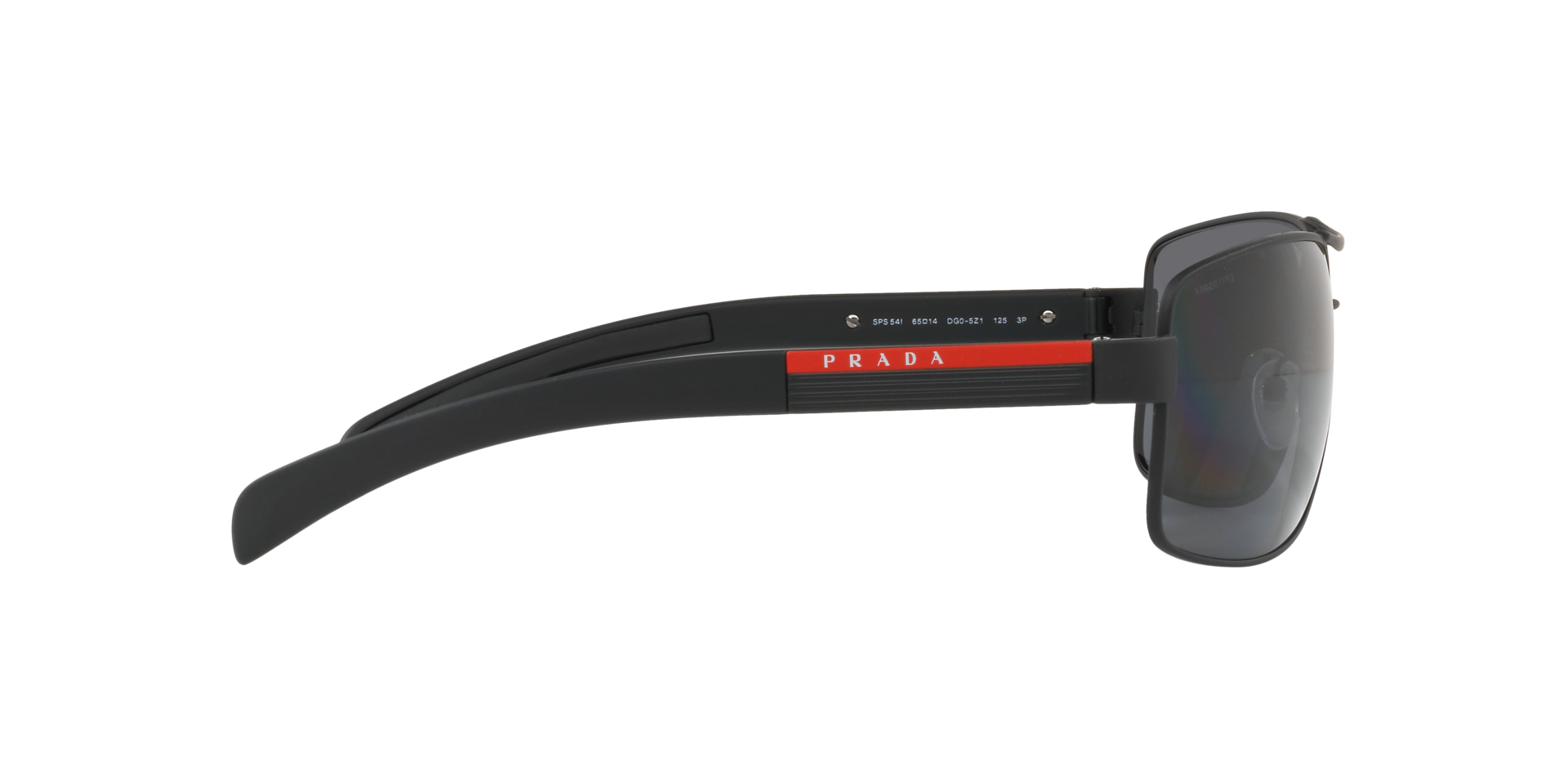 Prada Linea Rossa PS 54IS Polarized Lens Matte Black Sunglasses SPS 54I DO-5Z1 541 S