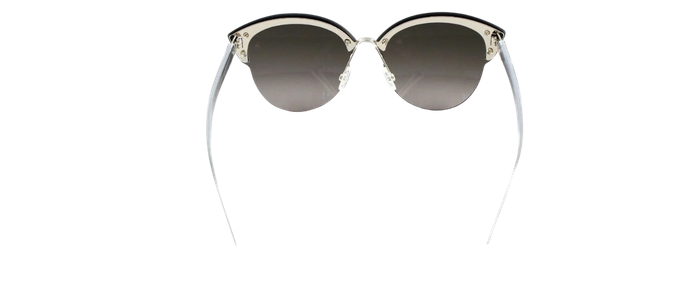 NEW Genuine CHRISTIAN DIOR RUN Palladium Blue Black Grey Round Sunglasses BMG HA