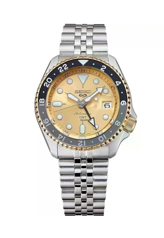 Seiko 5 Sports 70th Anniversary Limited Edition GMT Mens Watch SSK044K1