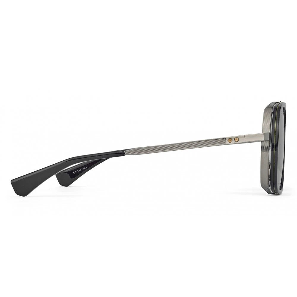 DITA ENDURANCE 79 Black Grey Titanium Square Sunglasses DTS 104-60-04