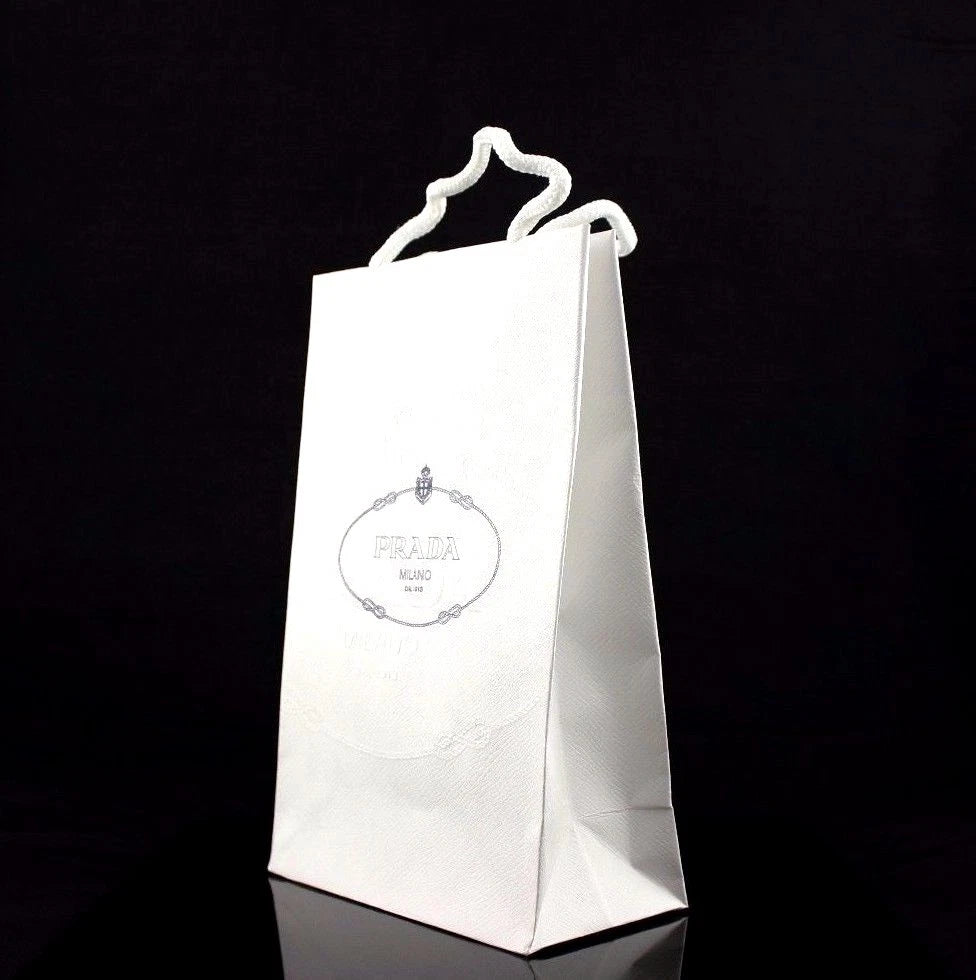 PRADA Milano Designer Gift Bag Wrap Shopping Accessory Packaging