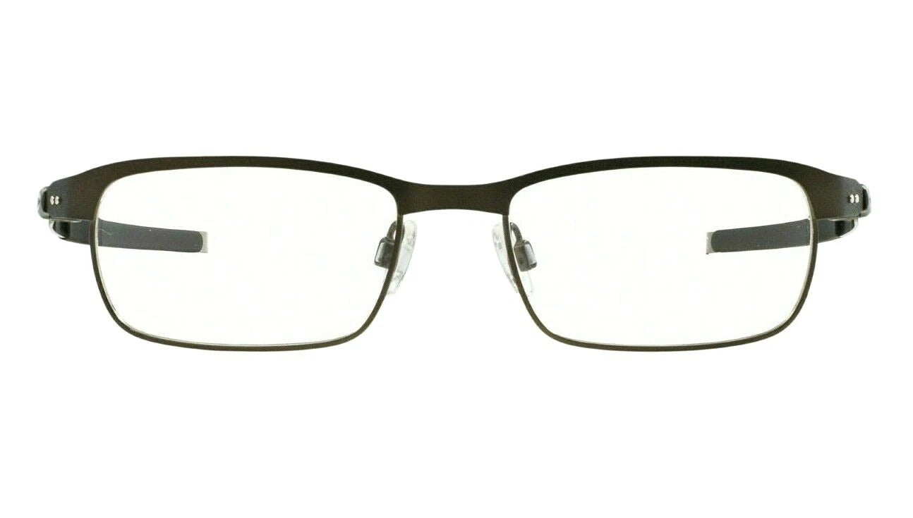OAKLEY TINCUP 54mm Powder Pewter Metal Eyeglasses Frame OX 3184 0254