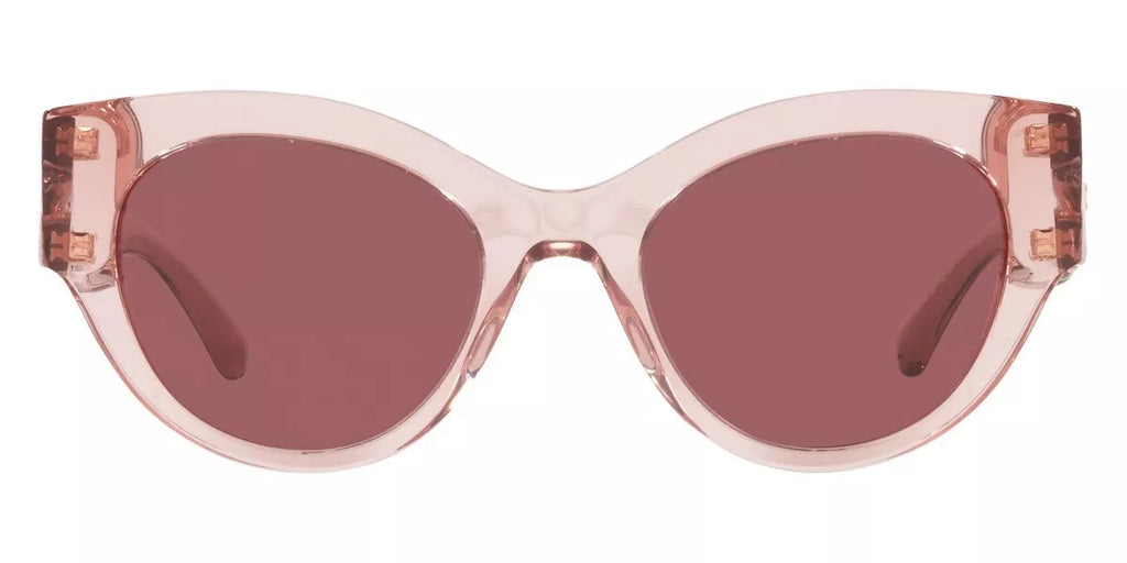 VERSACE Medusa Chain Transparent Pink Women Sunglasses VE4408 533969 52