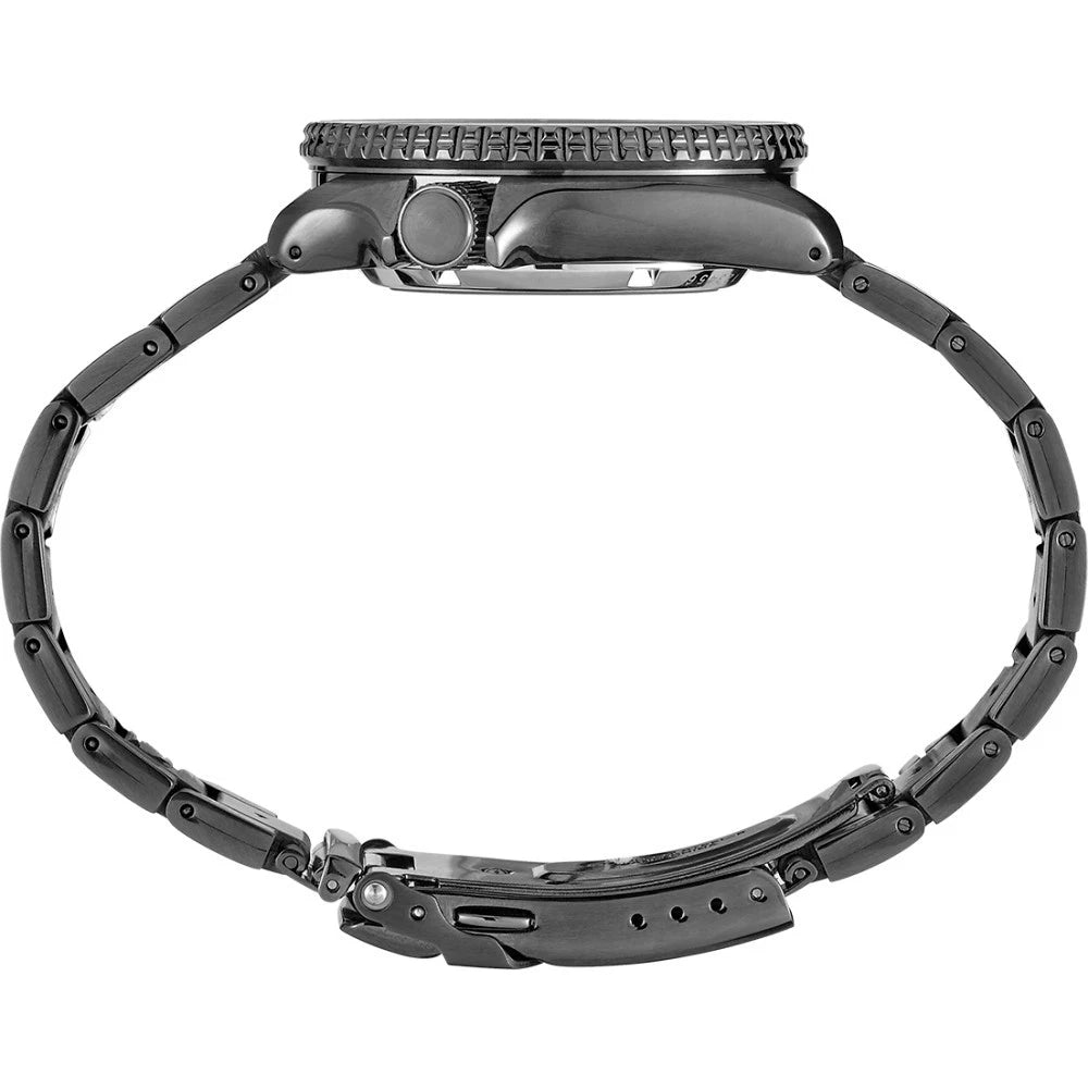 Seiko 5 Sports Automatic 42.5mm Black Dial Steel Men's Watch SRPD65 K1