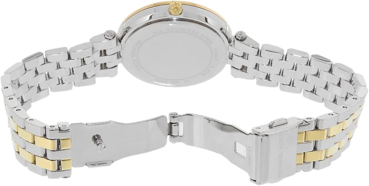 Michael Kors Mini Darci Crystals Two-tone 33mm Women's Watch MK3405