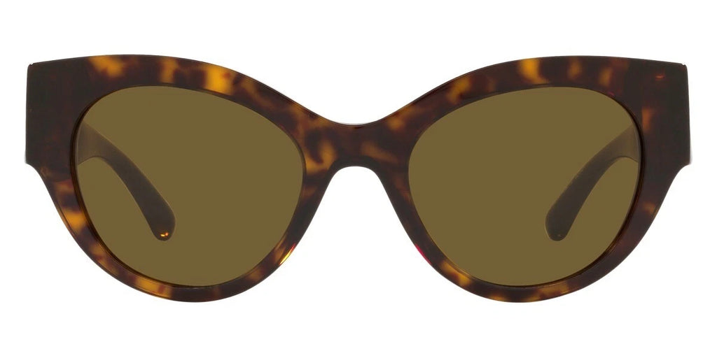 VERSACE Medusa Chain Havana Phantos Womens Sunglasses VE4408 108/7