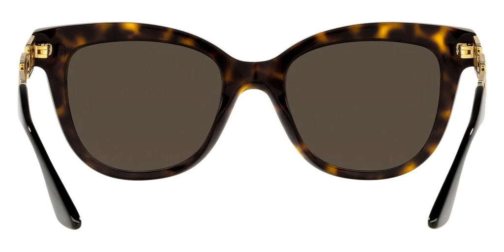 VERSACE Havana Brown Cat Eye Womens Asian Fit Sunglasses VE4394F 108/73