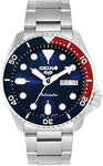 Seiko 5 Sports Automatic 42.5mm Pepsi Blue Red Dial Men's Watch SRPD53 K1