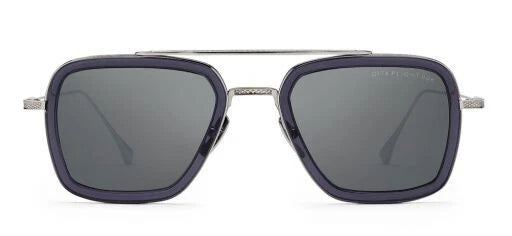 DITA FLIGHT 006 Smoke Grey Black Palladium Titanium Square Sunglasses 7806-G