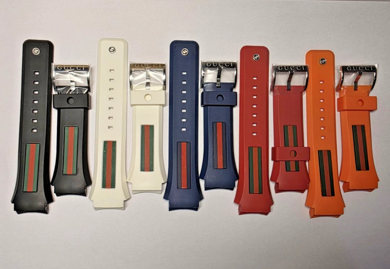 Gucci Sync XXL Replacement Silicone Rubber Watch Band Strap YA137