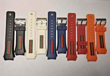 Gucci Sync XXL Replacement Silicone Rubber Watch Band Strap YA137