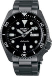 Seiko 5 Sports Automatic 42.5mm Black Dial Steel Men's Watch SRPD65 K1