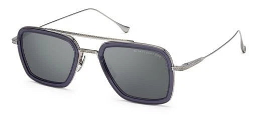 DITA FLIGHT 006 Smoke Grey Black Palladium Titanium Square Sunglasses 7806-G