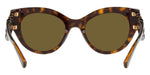 VERSACE Medusa Chain Havana Phantos Womens Sunglasses VE4408 108/7