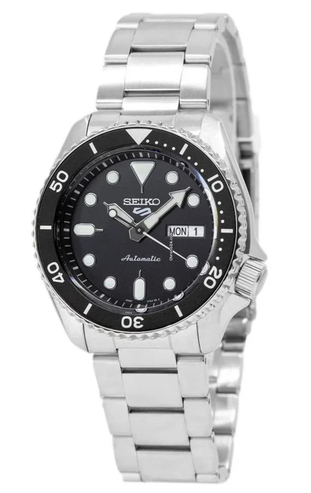 Seiko 5 Sports Automatic 42.5mm Black Dial Men's Watch SRPD55 K1