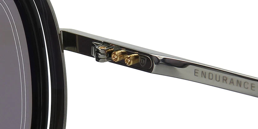 DITA ENDURANCE 79 Black Grey Titanium Square Sunglasses DTS 104-60-04