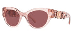 VERSACE Medusa Chain Transparent Pink Women Sunglasses VE4408 533969 52