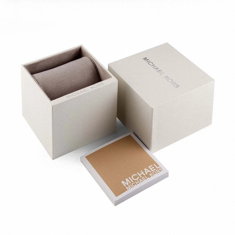 MICHAEL KORS Darci Silver Mesh Crystals Steel Womens Watch MK3367