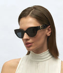 VERSACE Medusa Chain Phantos Black Women Designer Sunglasses VE 4408 GB1/87