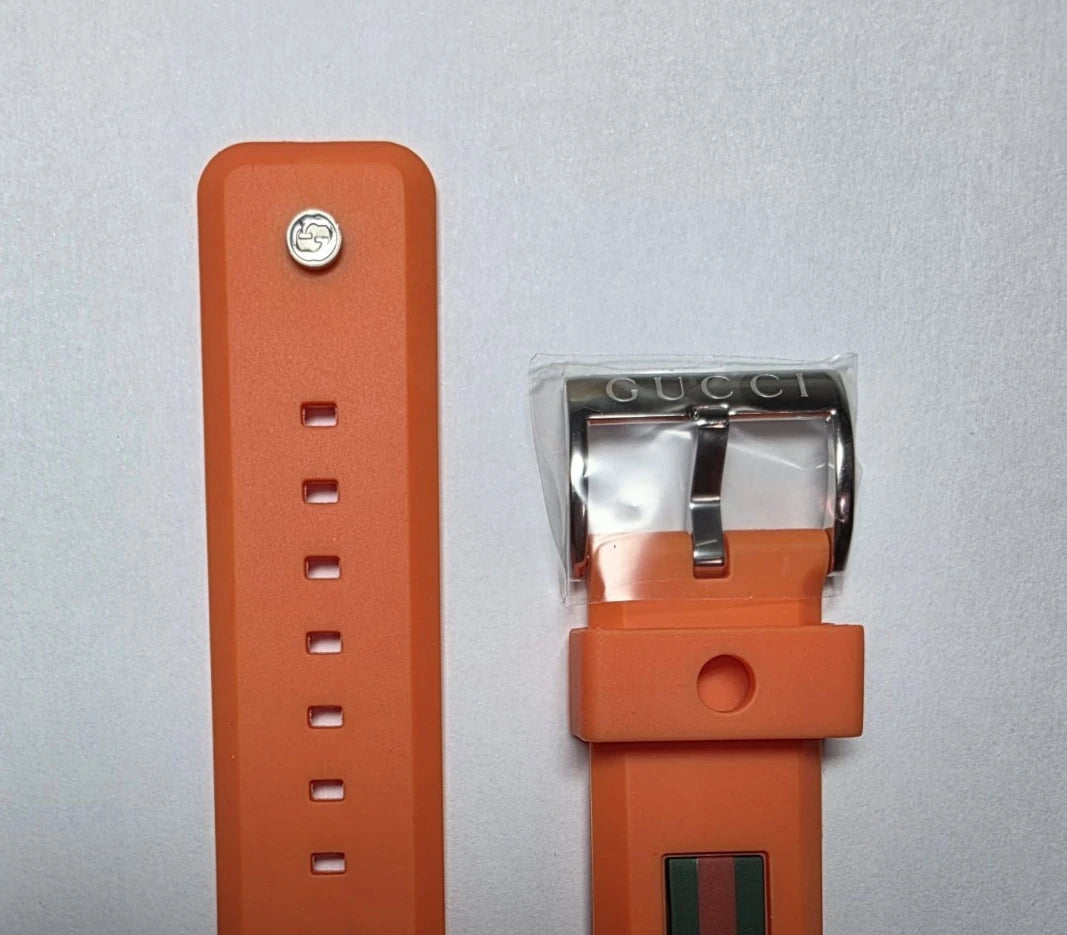 Gucci Sync XXL Replacement Silicone Rubber Watch Band Strap YA137