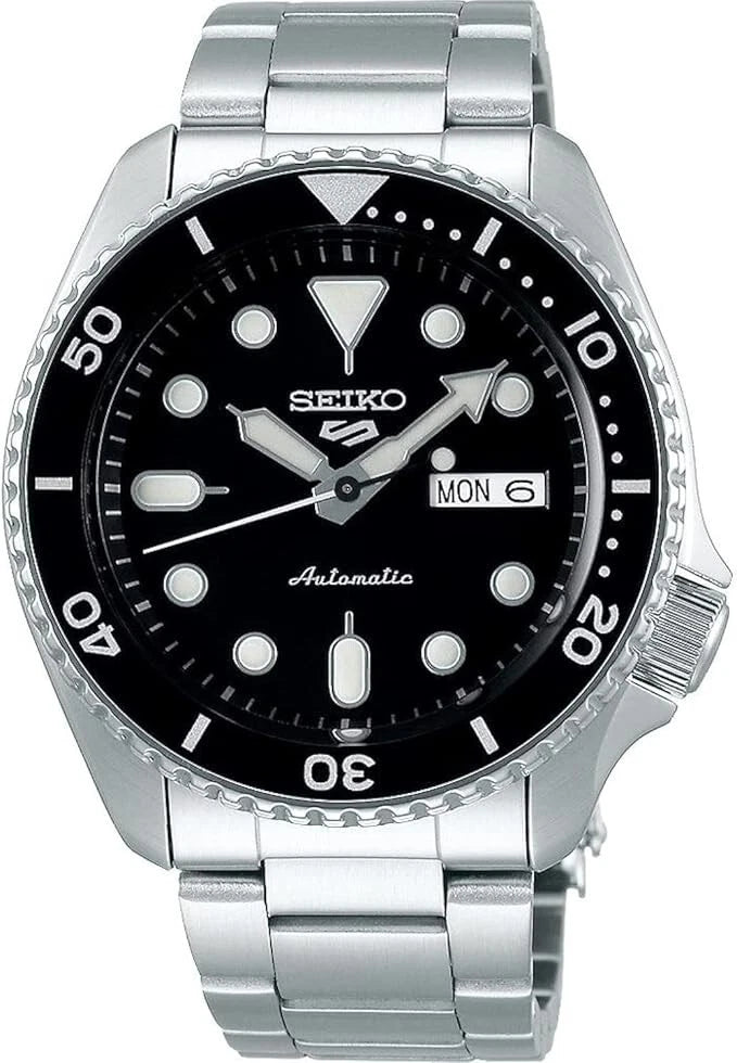 Seiko 5 Sports Automatic 42.5mm Black Dial Men's Watch SRPD55 K1