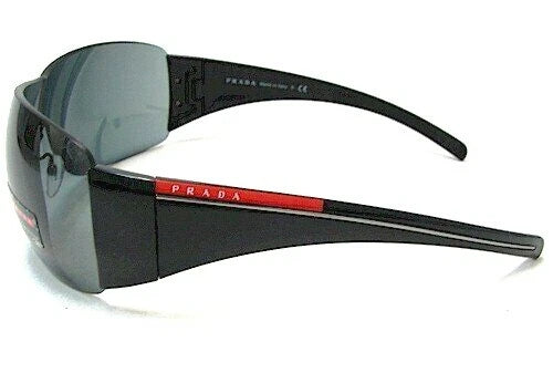 PRADA Sport Black Shield Wrap Sunglasses SPS 02L PS 02LS 1AB1A1