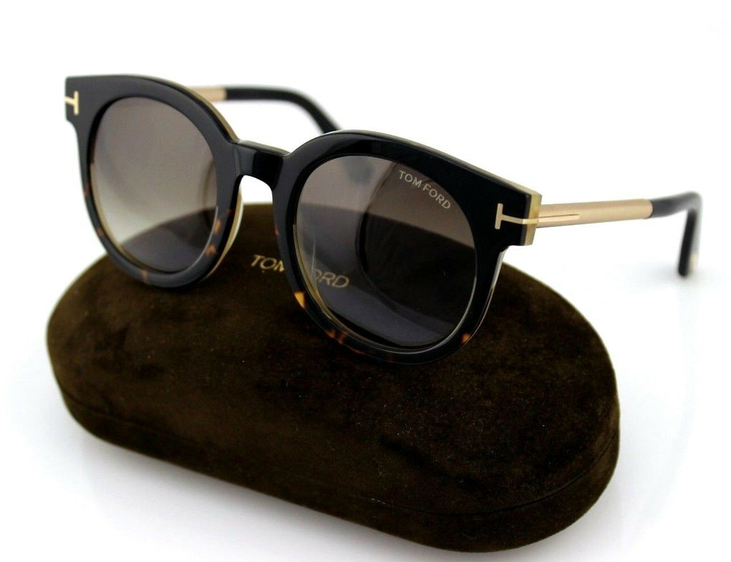 Tom Ford Janina Unisex Sunglasses TF 435 FT 0435 01K 7