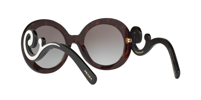 Prada Minimal Barouqe Women's Sunglasses SPR 08T 2AU0A7 PR 08TS 4