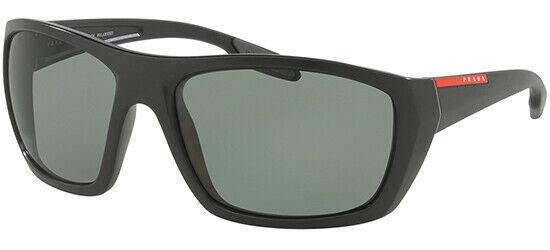 Prada Linea Rossa Polarized Unisex Sunglasses SPS 06S 1BO 5X1 PS 06SS