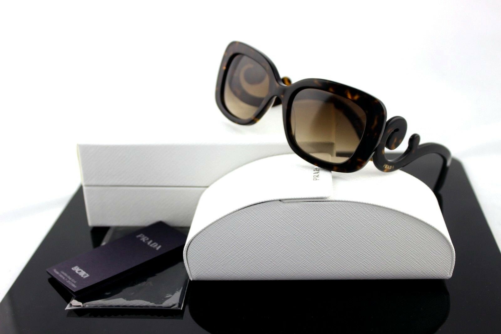 Prada square baroque sunglasses Clearance