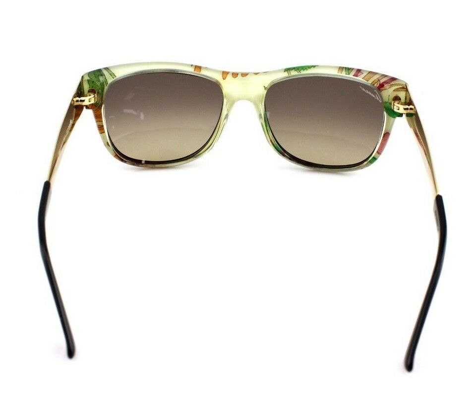 RARE NEW GUCCI Black Crystal Gold Flower Fantasy Sunglasses GG 3802S NIE ED