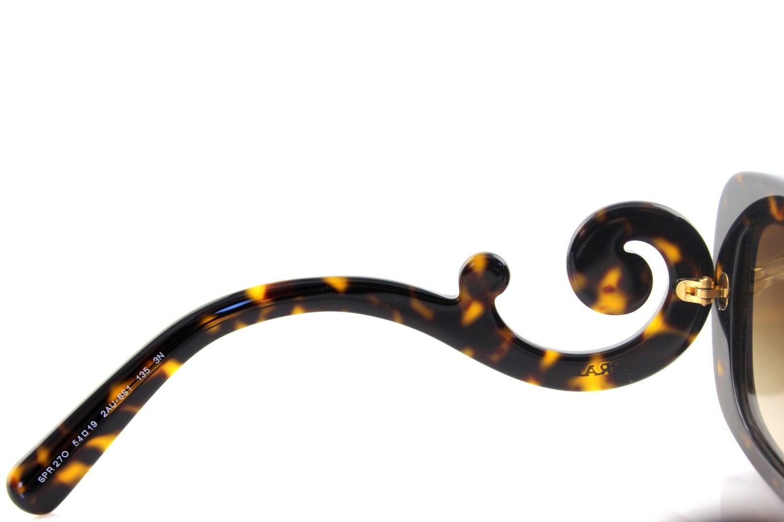 Prada Square Baroque Women's Sunglasses SPR 27O 2AU 6S1 PR 27OS 7