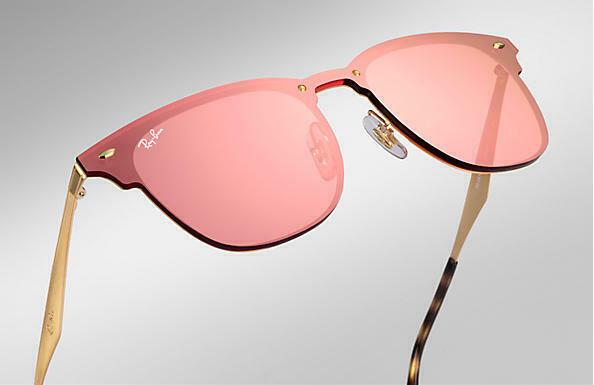 Ray-Ban Blaze Clubmaster Unisex Sunglasses RB 3576N 043/E4