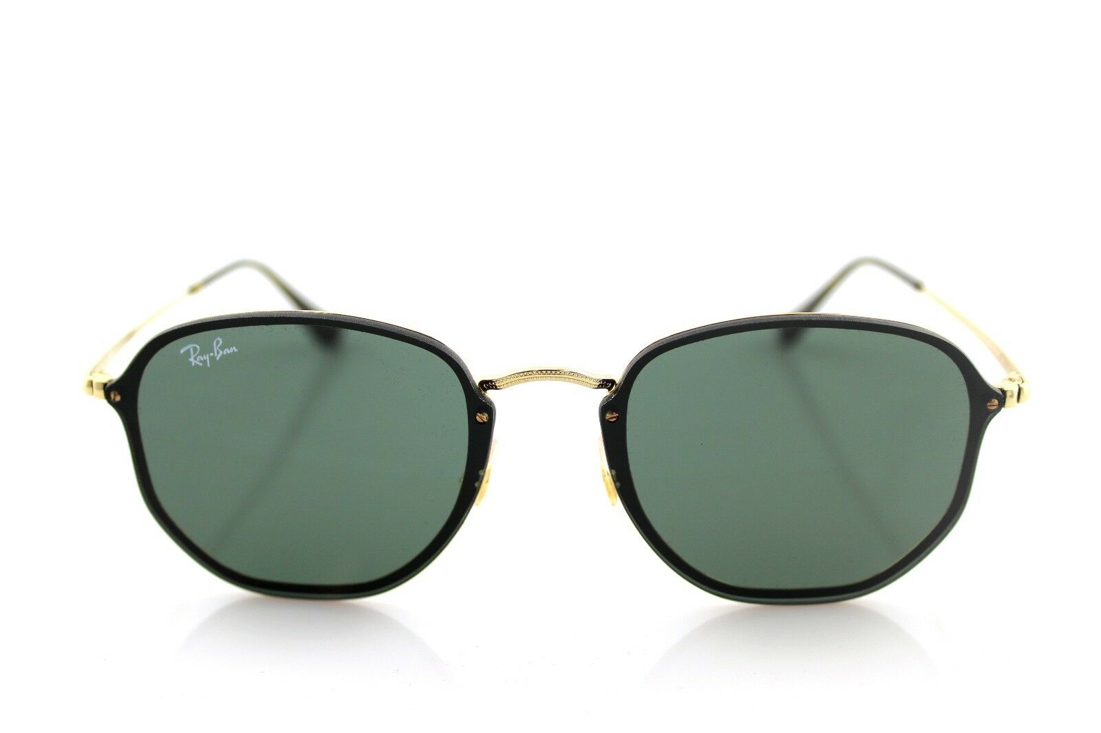 Ray-Ban Blaze Hexagonal Unisex Sunglasses RB 3579N 001/71 1