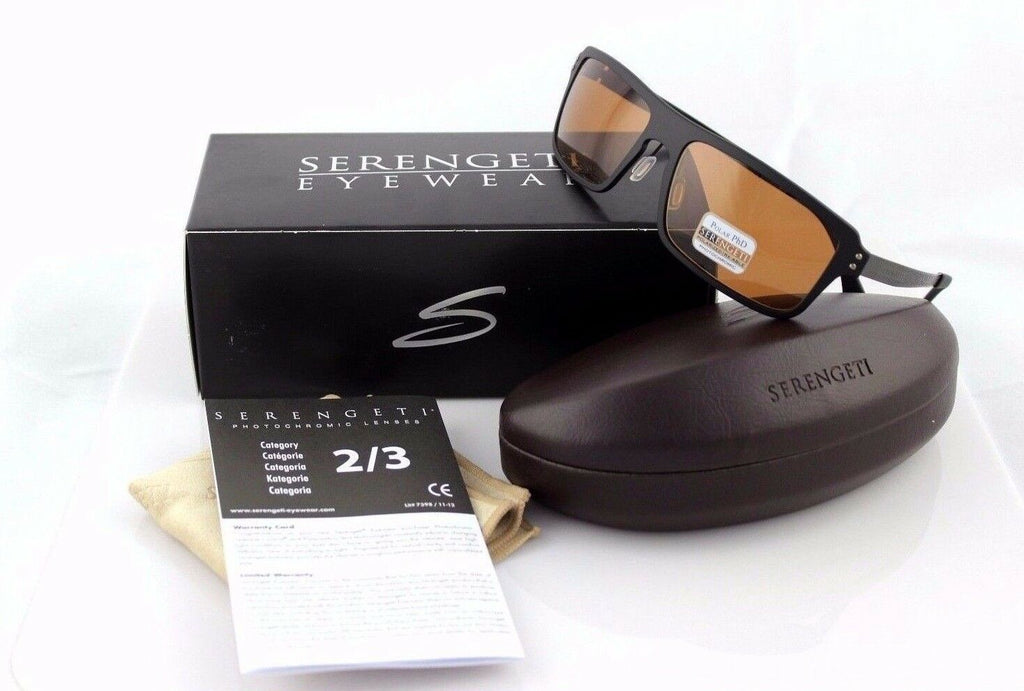 Serengeti Duccio Photochromic PHD Drivers Polarized Unisex Sunglasses 7812 1