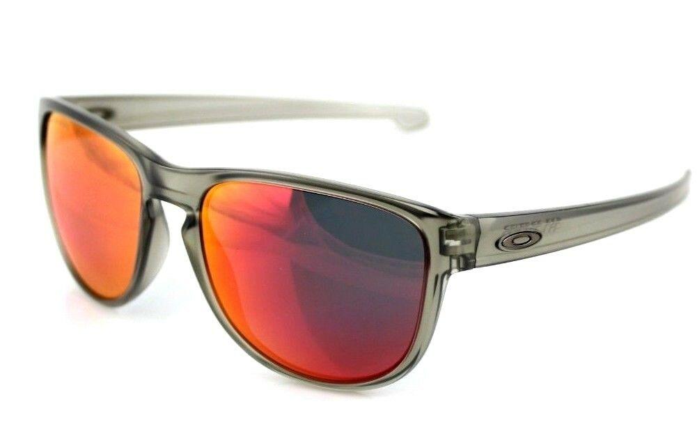 Oakley Silver Polarized Unisex Sunglasses OO 9342 03 2
