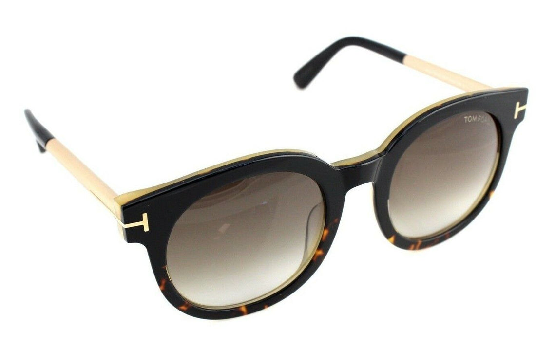 Tom Ford Janina Unisex Sunglasses TF 435 FT 0435 01K 2