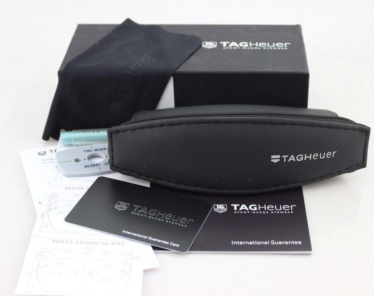 TAG Heuer Reflex 3 Men Eyeglasses Frames TH 3942 012