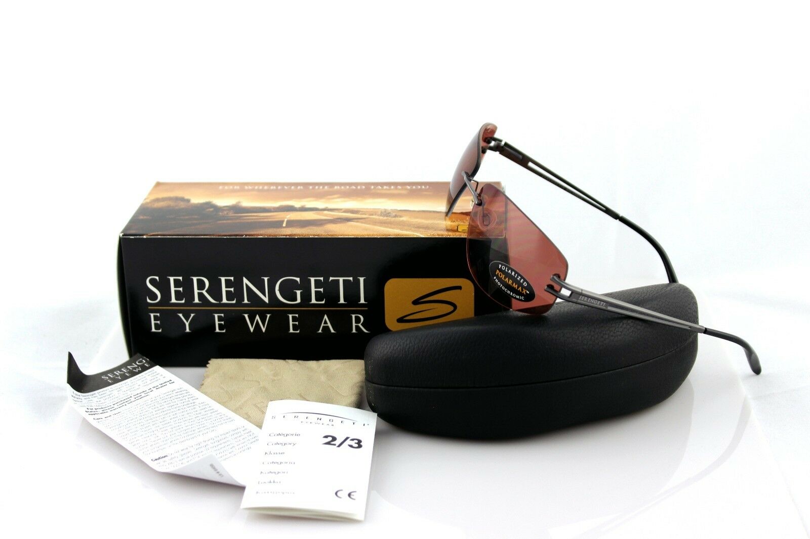 Serengeti Roggia Polarized Unisex Sunglasses 7079 1