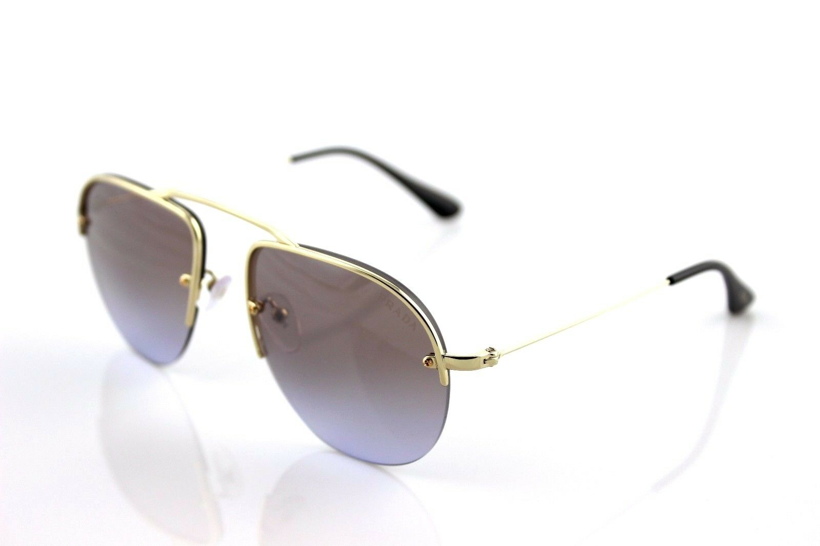 Prada Teddy Unisex Sunglasses SPR 58O ZVN 2H2 58OS 4