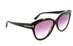 Tom Ford Livia Women's Sunglasses TF 518 FT 0518 52Z 3
