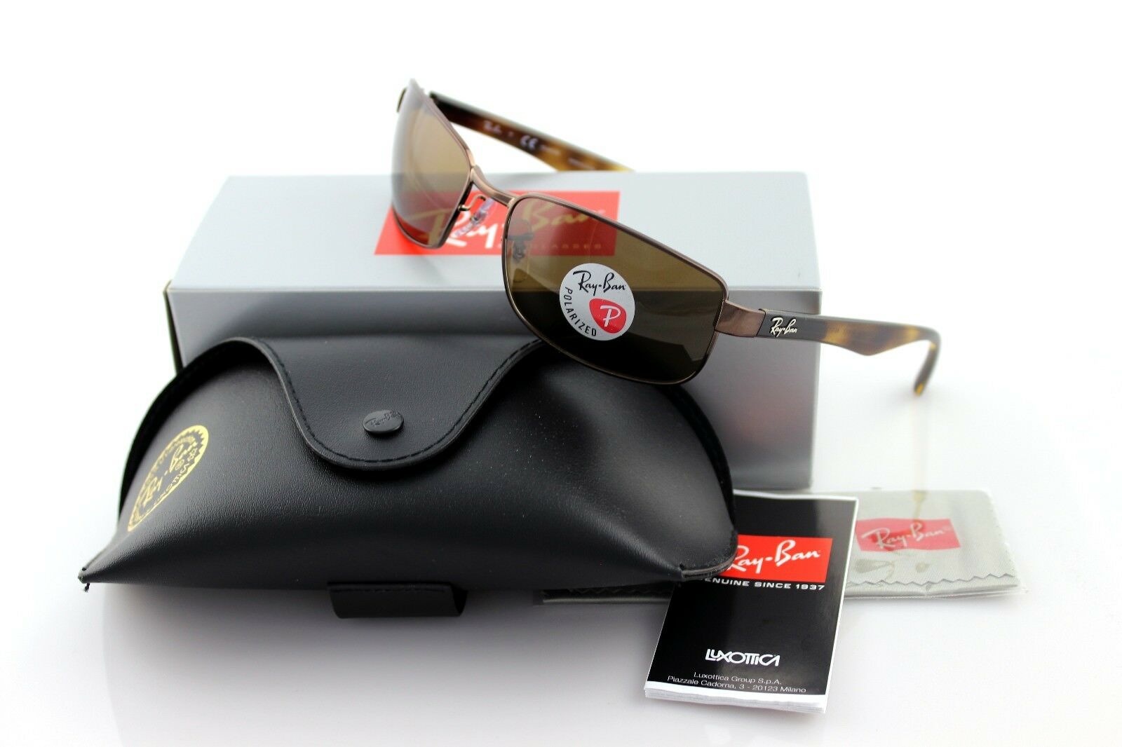 Ray-Ban Polarized Unisex Sunglasses RB 3478 014/57 1