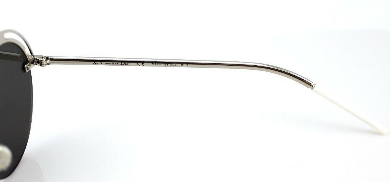 NEW Genuine Christian DIOR REVOLUTION 2 Silver Mirror Pilot Sunglasses 010 0T