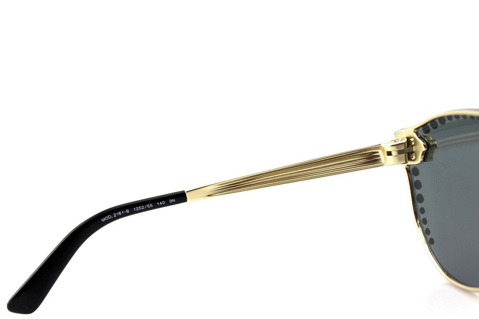 RARE Authentic VERSACE Glam Medusa Gold Blue Sunglasses VE 2161-B 1252/55 434431
