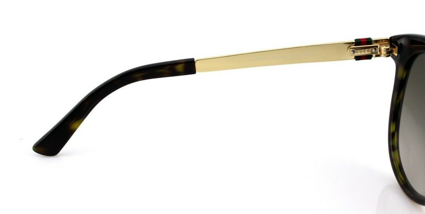 RARE NEW Genuine GUCCI Dark Havana Gold Brown Sunglasses GG 3784/S ANT HA