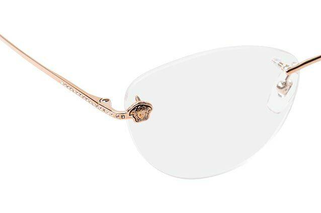 Versace Medusa Strass Women's Eyeglasses VE 1248 1052 2