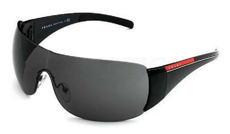 Prada Sport Shield Wrap Unisex Sunglasses SPS 02L 1AB-1A1
