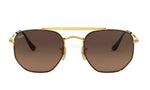 Ray-Ban Marshal Hexagonal Unisex Sunglasses RB3648 910443 1