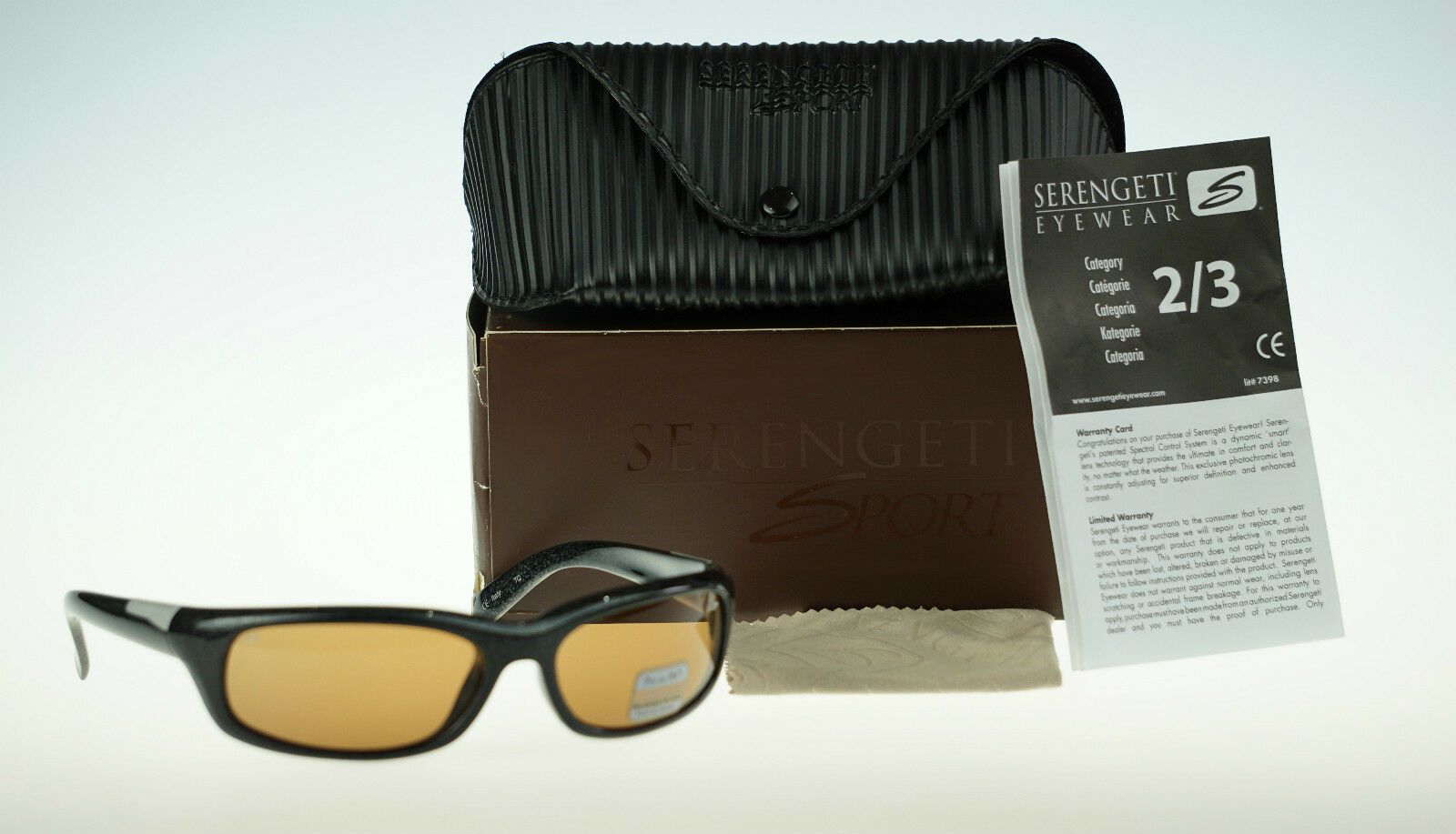 Serengeti Coriano Photochromic Drivers Polarized Unisex Sunglasses 7438